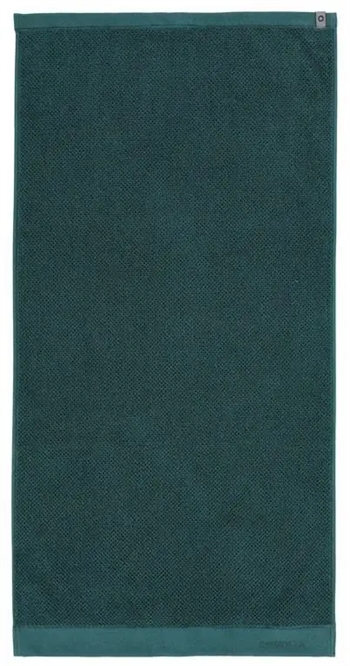 Essenza badehåndklæde - 70x140 cm - Mørkegrøn - 100% økologisk bomuld - Connect uni bløde håndklæder